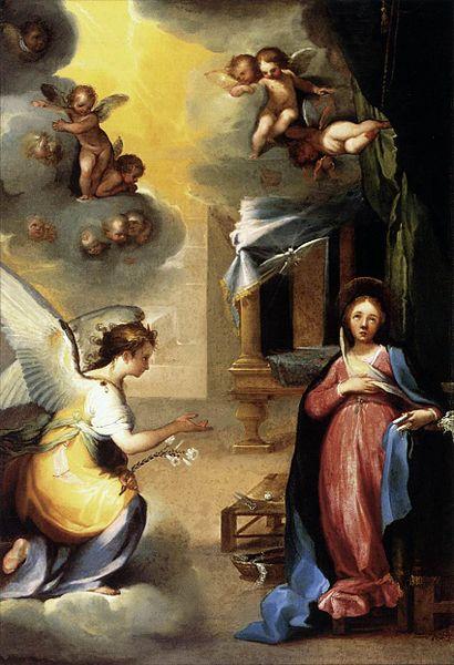 Ventura Salimbeni The Annunciation